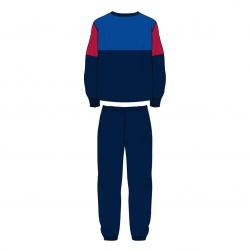 PIJAMA LARGO SINGLE JERSEY FC BARCELONA