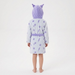 BATÍN CORAL FLEECE APLICACIONES HELLO KITTY KUROMI
