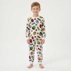 PIJAMA LARGO COZY FLEECE MARVEL