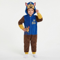 PIJAMA DORMILÓN CORAL FLEECE APLICACIONES PAW PATROL