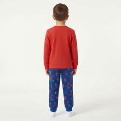 PIJAMA LARGO INTERLOCK SPIDERMAN