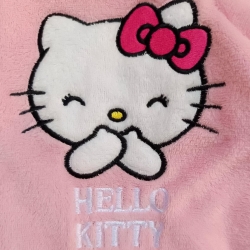 PIJAMA DORMILÓN CORAL FLEECE APLICACIONES HELLO KITTY