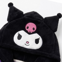 PIJAMA DORMILÓN CORAL FLEECE APLICACIONES HELLO KITTY KUROMI