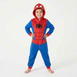 PIJAMA DORMILÓN CORAL FLEECE APLICACIONES SPIDEY