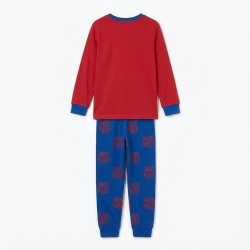 PIJAMA LARGO COZY JERSEY FC BARCELONA