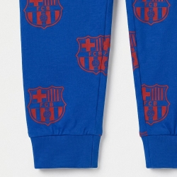 PIJAMA LARGO COZY JERSEY FC BARCELONA