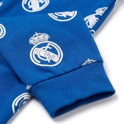PIJAMA LARGO COZY JERSEY REAL MADRID