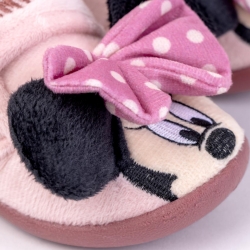 ZAPATILLAS DE CASA MEDIA BOTA APLICACIONES MINNIE
