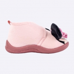 ZAPATILLAS DE CASA MEDIA BOTA APLICACIONES MINNIE