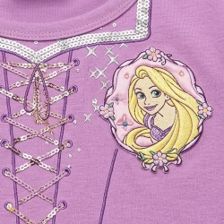 VESTIDO SINGLE JERSEY FANTASIA PRINCESS