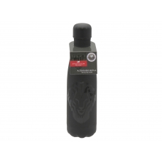 Athletic Club Botella Negra Rubberizada de Doble Pared - León Barniz