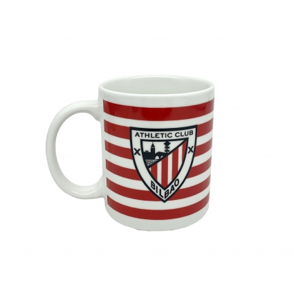 Athletic Club Taza Cerámica con Rayas y Escudo