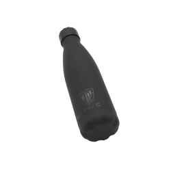 Athletic Club Botella Negra Rubberizada de Doble Pared - León Barniz