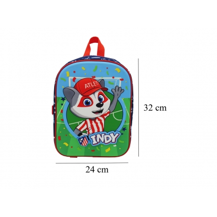 Atlético de Madrid Mochila de 32 cm Eva 3D- Indi
