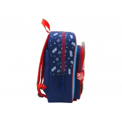Atlético de Madrid Mochila Escolar Mediana 35cm Adaptable a Trolley- Indy