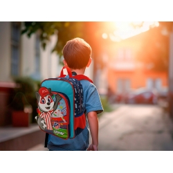 Atlético de Madrid Mochila Escolar Mediana 35cm Adaptable a Trolley- Indy