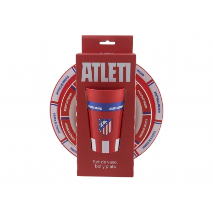 Atlético de Madrid Set Menaje 3 Piezas Atlético de Madrid Set Menaje 3 Piezas
