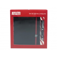 Atlético de Madrid Set Agenda y Bolígrafo