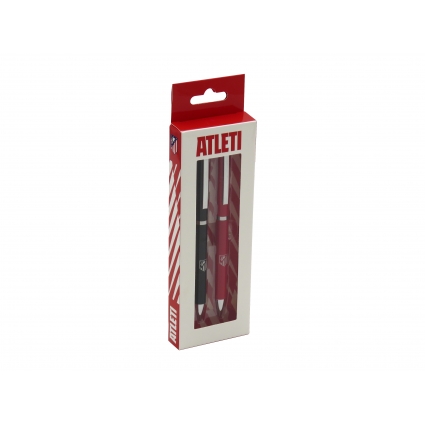 Atlético de Madrid Set 2 Bolígrafos