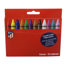 Atlético de Madrid 12 Ceras de Colores