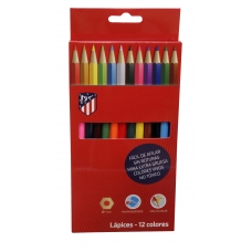 Atlético de Madrid 12 Lápices de Colores