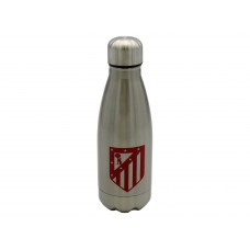 Atlético de Madrid Botella Plateada de Acero 550ml