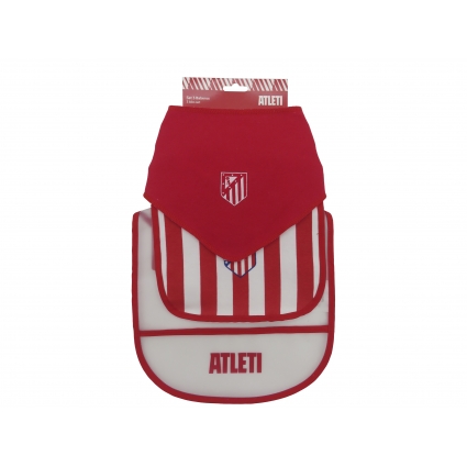 Atlético de Madrid Set de 3 Baberos