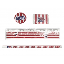 Atlético de Madrid Portatodo c/ Material Escolar Atlético de Madrid Portatodo c/ Material Escolar