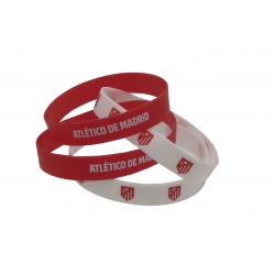 Atlético de Madrid Botella con 4 pulseras silicona 700ml