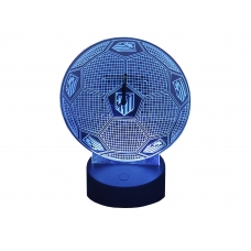Atlético de Madrid Reloj Metacrilato c/Luz Led