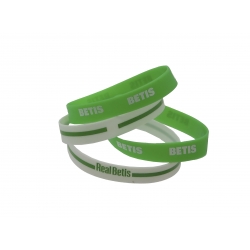 Betis Balompié Botella con 4 pulseras silicona 700ml Betis Balompié Botella con 4 pulseras silicona 700ml