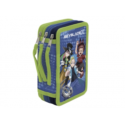 Beyblade Plumier 3 Pisos con Material Escolar Beyblade Plumier 3 Pisos con Material Escolar