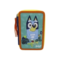Bluey Plumier 3 Pisos con Material Escolar - Leaves Collection Bluey Plumier 3 Pisos con Material Escolar - Leaves Collection