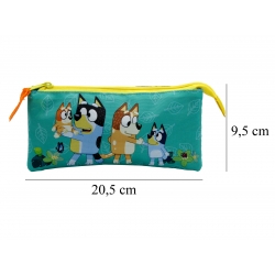 Bluey Portatodo Triple - Leaves Collection