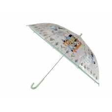 Bluey Paraguas Manual Infantil 48 cm Transparente