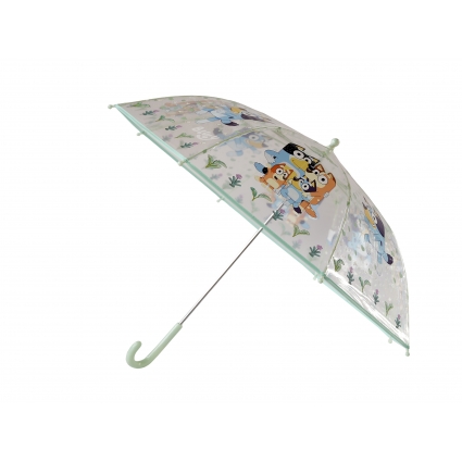 Bluey Paraguas Manual Infantil 48 cm Transparente Bluey Paraguas Manual Infantil 48 cm Transparente