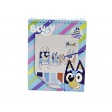 Bluey Cuaderno de Colorear con Acuarelas
