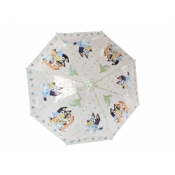 Bluey Paraguas Manual Infantil 48 cm Transparente Bluey Paraguas Manual Infantil 48 cm Transparente