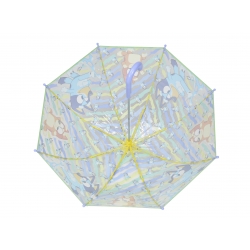 Bluey Paraguas Manual Infantil Transparente Burbuja 48 cm