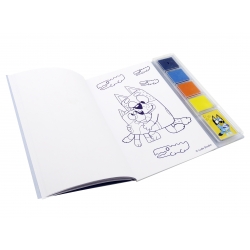 Bluey Set de Colorear con Dedos