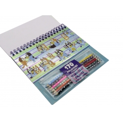 Bluey Set de Colorear con Pegatinas