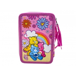 Care Bears  Plumier 3 Pisos con Material Escolar
