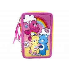 Care Bears  Plumier 3 Pisos con Material Escolar