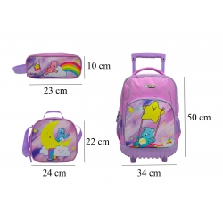 Care Bears  Set Trolley Compacto  3 Pcs