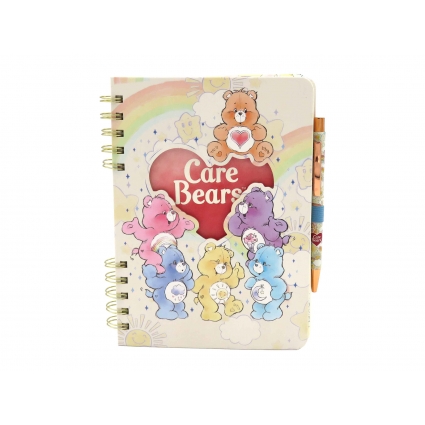 Care Bears  Cuaderno A5 con Pegatinas y Boligrafo