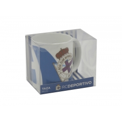 Deportivo de la Coruña Taza Cerámica Escudo Color