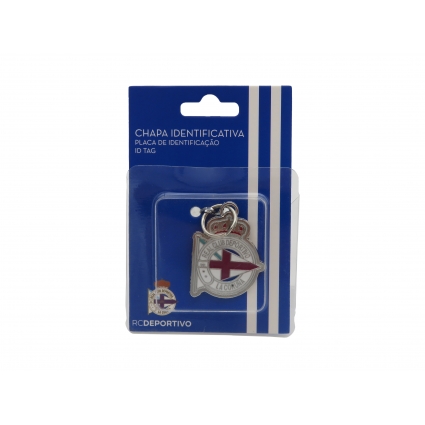 Deportivo de la Coruña Chapa Identificativa para Perro Deportivo de la Coruña Chapa Identificativa para Perro