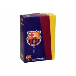 FC Barcelona Gancho de Pared de Madera Barcelona