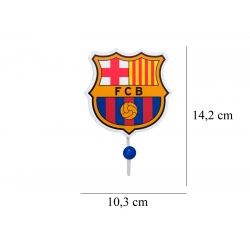 FC Barcelona Gancho de Pared de Madera Barcelona