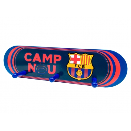 FC Barcelona FC  Barcelona Perchero de Pared de Madera